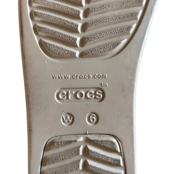 Crocs Brooklyn Low Wedge Sandal Black Mushroom Platform Womens 6 LiteRide Foam - Picture 9 of 9